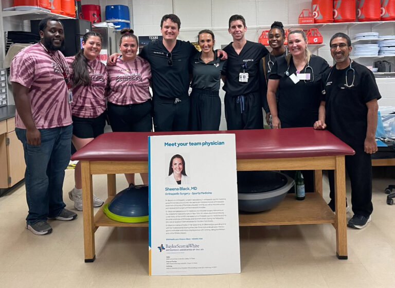 CommunityMed providers and partner medical staff serving Princeton High School student-athletes at the 2025 sports physicals event.